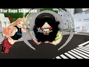 STAR RAGE IS IN JJS!!! ( JJS Star Rage Moveset Showcase)
