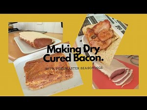 Making Dry cured Bacon at Home with Tongmaster cure