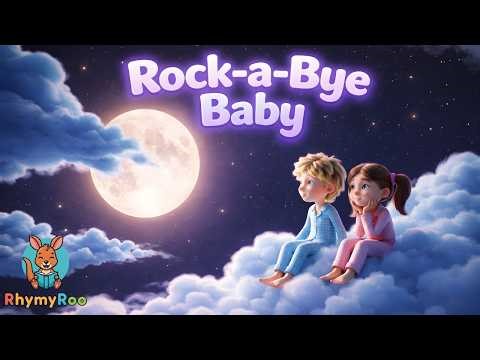 Rock-a-Bye Baby – Gentle Cradle Sleep Lullaby | RhymyRoo