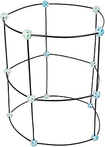 HEY! PLAY! 60-Piece Fort Building Kit for Kids - Build and Play Kit for Indoor and Outdoor Use - for Boys and Girls Ages 3 and Up