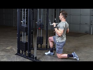 Body-Solid GFT100 Functional Trainer - Back Exercises (BodySolid.com)