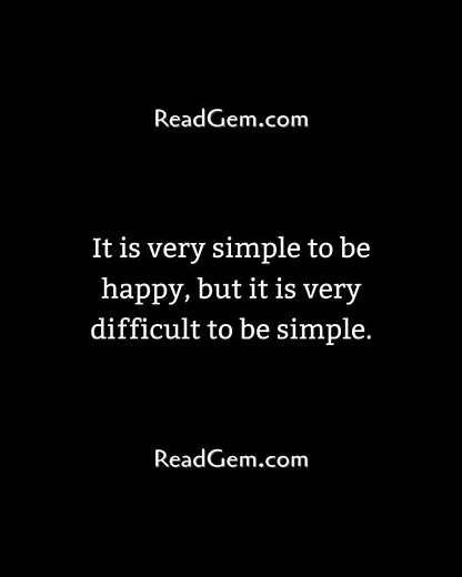 Simple to Be Happy, Hard to Be Simple 🌿 | Short Reflection