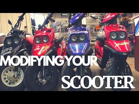 How to modify your scooter. Where to start and how to do it!