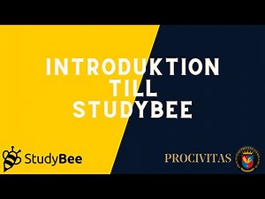 Studybee: Del 1 - Introduktion