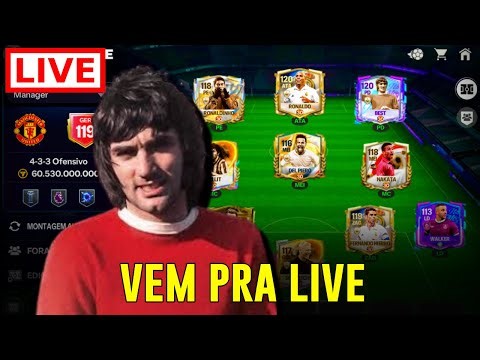 🔴 Live FC Mobile 26! Vem pra live! Votação toty e semana final do evento!