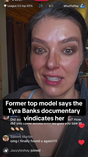 Adrianne of Americas Next Top Model speak out #antm #tyrabanks #liveclips
