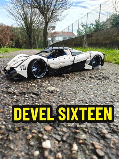 Devel Sixteen V16 4016 pcs TGL T5052 1:8 #devel #alternative #TGL #car #build