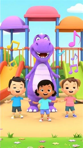 Barney and babys fun 🥰#barney #baby #trending #funny #shorts