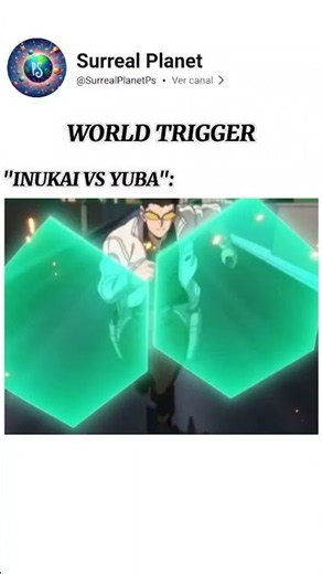 Inukai vs Yuba! 🔥⚔️ Um Duelo de Elite em World Trigger #Shorts