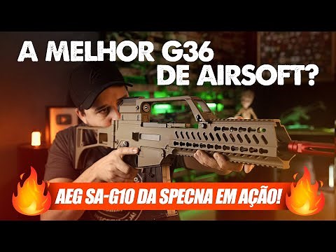 TESTAMOS A PODEROSA AEG G36 KEYMOD SA-G10 DA SPECNA ARMS | REVIEW COMPLETO