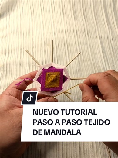 Tutorial mandala tejido paso a paso gratuito