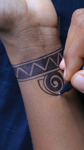 hand band tattoo art #tatto_artist2 #nepal | Tatto Artis