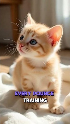 Why Kittens Pounce on Everything 🐾 | Fun Kitten Facts
