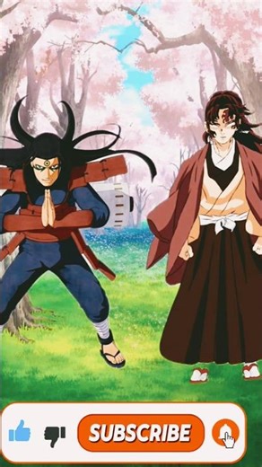 Hasirama vs demon slayer all characters #treanding