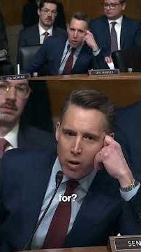 Hawley ERUPTS at MN AG Over Fraud Scandal During Fiery Exchange: “You Should Be in Jail” #shorts
