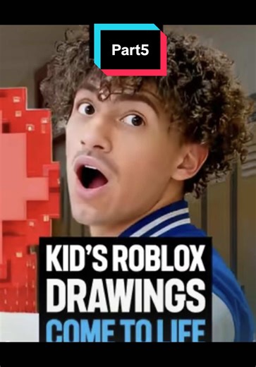 Kids Roblox drawing’s come to life