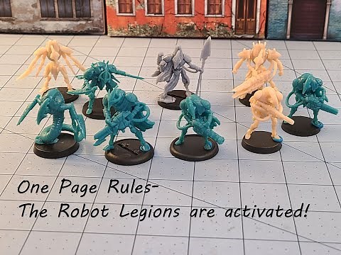 One Page Rules- The Robot Legions!