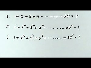 Maths short tricks | Sum of natural numbers