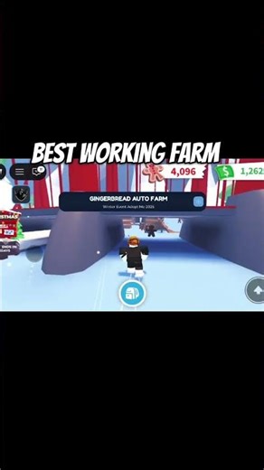 ADOPT ME | NEW BEST KEYLESS WORKING AUTOFARM GINGER BREAD #roblox #fyp #adoptmeroblox #adoptme