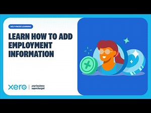 Set UK employee employment details and pay in Xero Payroll