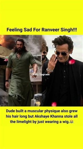 Dude built a muscular physique also grew his hair long but Akshaye Khanna stole all the limelight