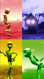 #alien Dance challenge 🇲🇾 ✈️ #alienremix #elchombo #aliendance