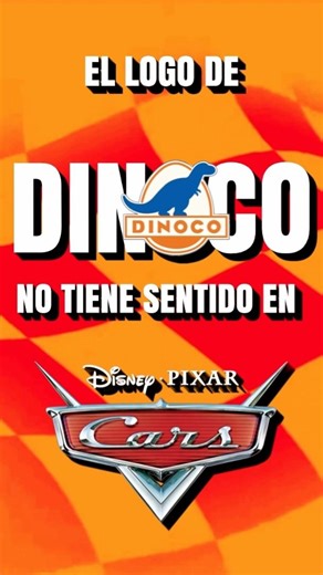 El logo de Dinoco no tiene sentido en Cars. #cars #cars2 #pixar #pelicula #dinosaurs #paleontology