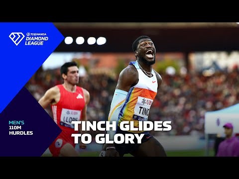 Cordell Tinch GLIDES to first 110m hurdles title at Zurich Final – Wanda Diamond League 2025