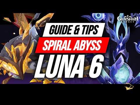 NO GEO! Spiral Abyss Luna 6 / 6.5 Floor 12 Guide - Lapakhuda.com