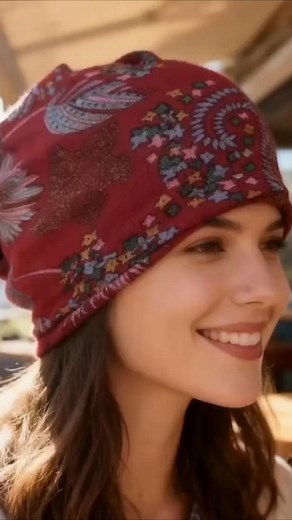  Lightweight, Cozy & Beautiful – Boho Floral Hats for Every Season! #BohoStyle #BohemianFashion #WomensAccessories #KnitHat #FloralHat #Headscarf #MultifunctionalWear #BohoChic | Qualityous | Facebook