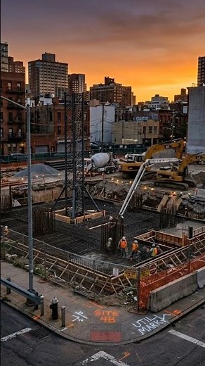 Skyscraper Built in 30 Seconds 🏗️ Timelapse Transformation #construction