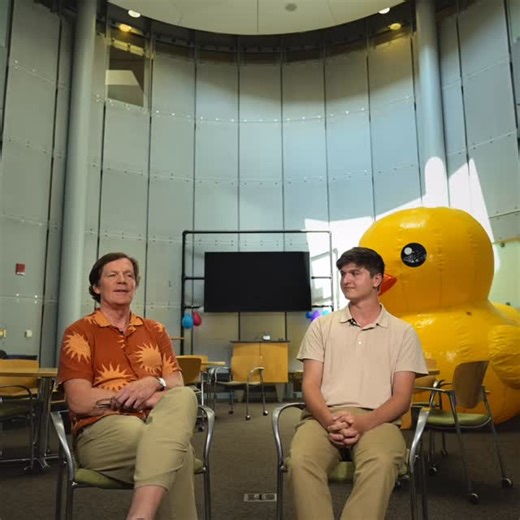 Michigan Tech on Instagram: "Undergraduate research is a huge part of your #MichiganTech experience. From Computer Science labs to paid research opportunities, Huskies don’t wait to do research–you can jump right in. All you have to do is ask. Professor Charles Wallace and computer science major Connor Fleser share their research story, along with the similar reasons they came to Tech. What kind of research do you want to work on? Let us know in the comments!"