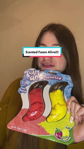 Scented Foam Alive Toy Review: Strawberry & Lemonade