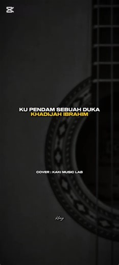 KHADIJAH IBRAHIM | KU PENDAM SEBUAH DUKA COVER BY KAKI MUSIC LAB #khadijahibrahim #kakimusiclab #aiversion