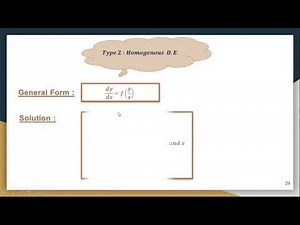 Math 2 | Lecture 14 | 1st ODE Part.2