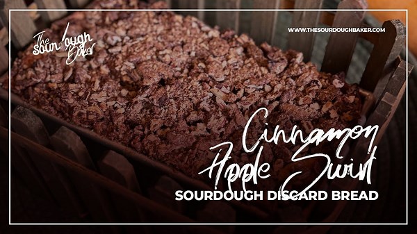 Cinnamon Apple Swirl Bread - Sourdough Quick Bread Recipe