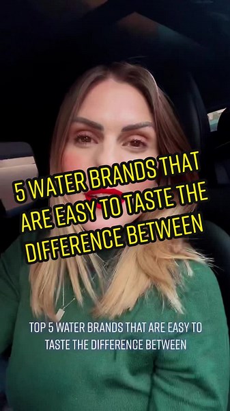 5 Water Brands You Can Easily Distinguish