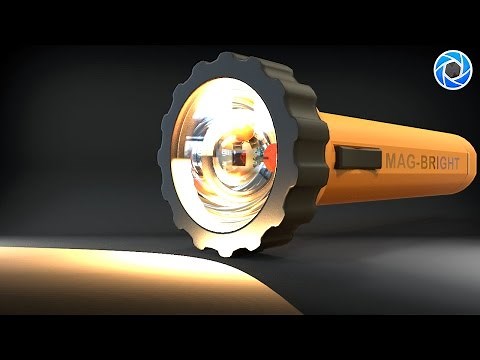 How to add ( and animate !! ) light to your scene using Keyshot 6.2