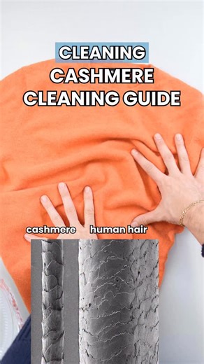 Cleaning cashmere at home isn’t too difficult as long as you have the right information! I find it helpful to think of it as caring for your own hair. Both are made of keratin, long protein chains, and they behave almost identically. Use cool water and a small amount of cashmere detergent. Your detergent must not contain enzymes. Cashmere is protein. Enzymes eat protein. This is bad. Move the garment gently up and down. Do not rub. Rubbing creates pills, those annoying fuzz balls. A very gentle 