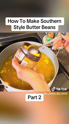 Southern Style Butter Beans Recipe