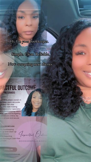 I help business owners understand where their money is going, what’s working, and what needs to change, using clean, accurate bookkeeping. Simple. Clear. Reliable. Book at MarshelleL@impactfulsolutions.net#bookkeeping #fyp #aquarius♒️ #banker Now accepting new clients.
