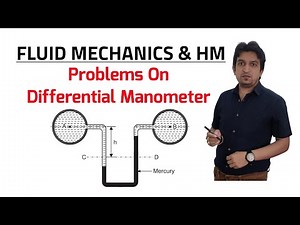 differential manometer problems || differential manometer solved problems