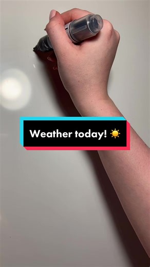 Weather Updates and Classroom Handwriting