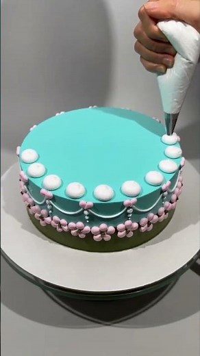 Cutest Bunny Cake Design Ever! | Kawaii Cake Decorating #Shorts