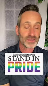 2.2K views · 200 reactions | Stand In Pride is a community-run organisation whose members will physically show up for a special occasion when you need someone to stand with you  ⁠ Here, the founder Daniel Blevins tells us more about Stand In Pride and the importance of chosen family. | GAY TIMES | Facebook