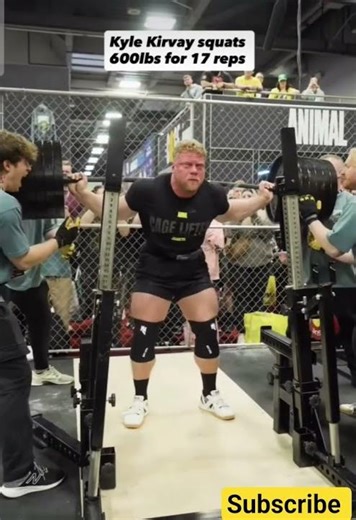 Kyle Kirvay 600 for 17 #shorts #fitness #foryou