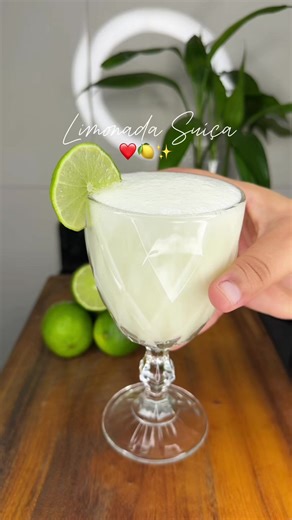 Limonada Suíça Refrescante com Leite Condensado