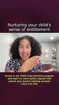 Nurturing your child's sense of entitlement