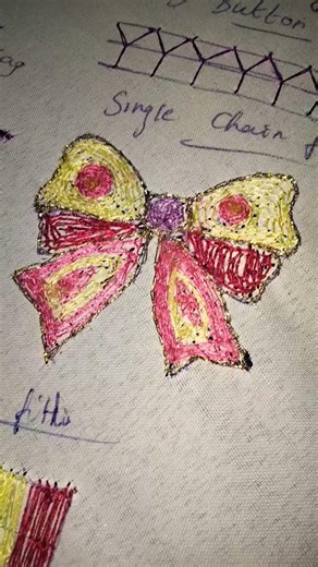 Thread stich completed 💖✨