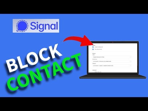 How to Block Contact on Signal 2025?